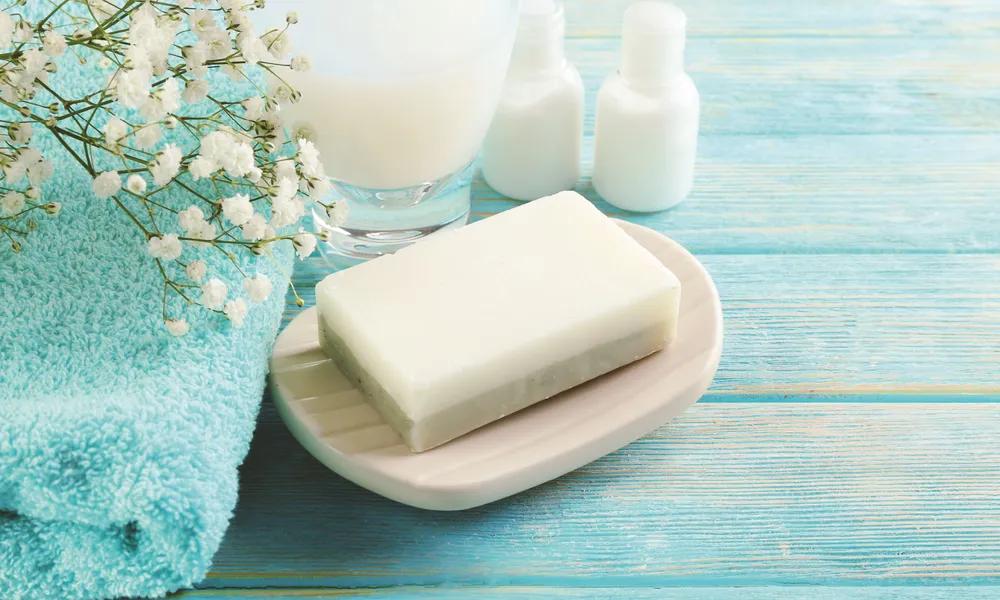 Producción de jabón en el proceso químico orgánico
