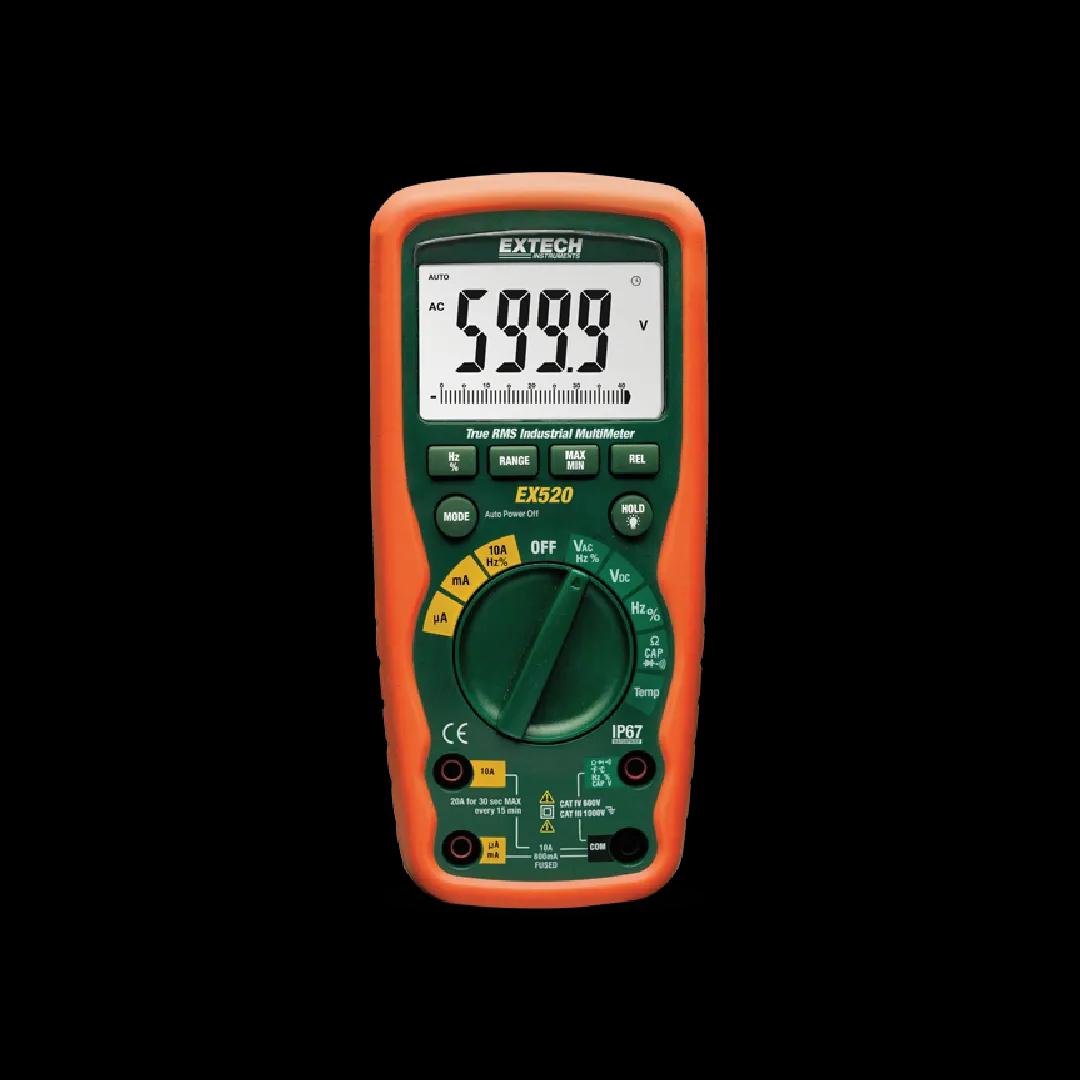 Multimetro digital industrial EX520