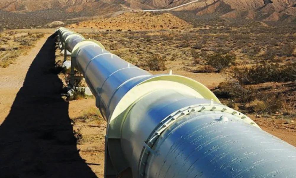 Gasoducto de gas natural en la industria del petróleo y gas