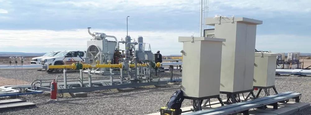 Puente de medición fiscal de gas natural Yacimiento Aguada Federal