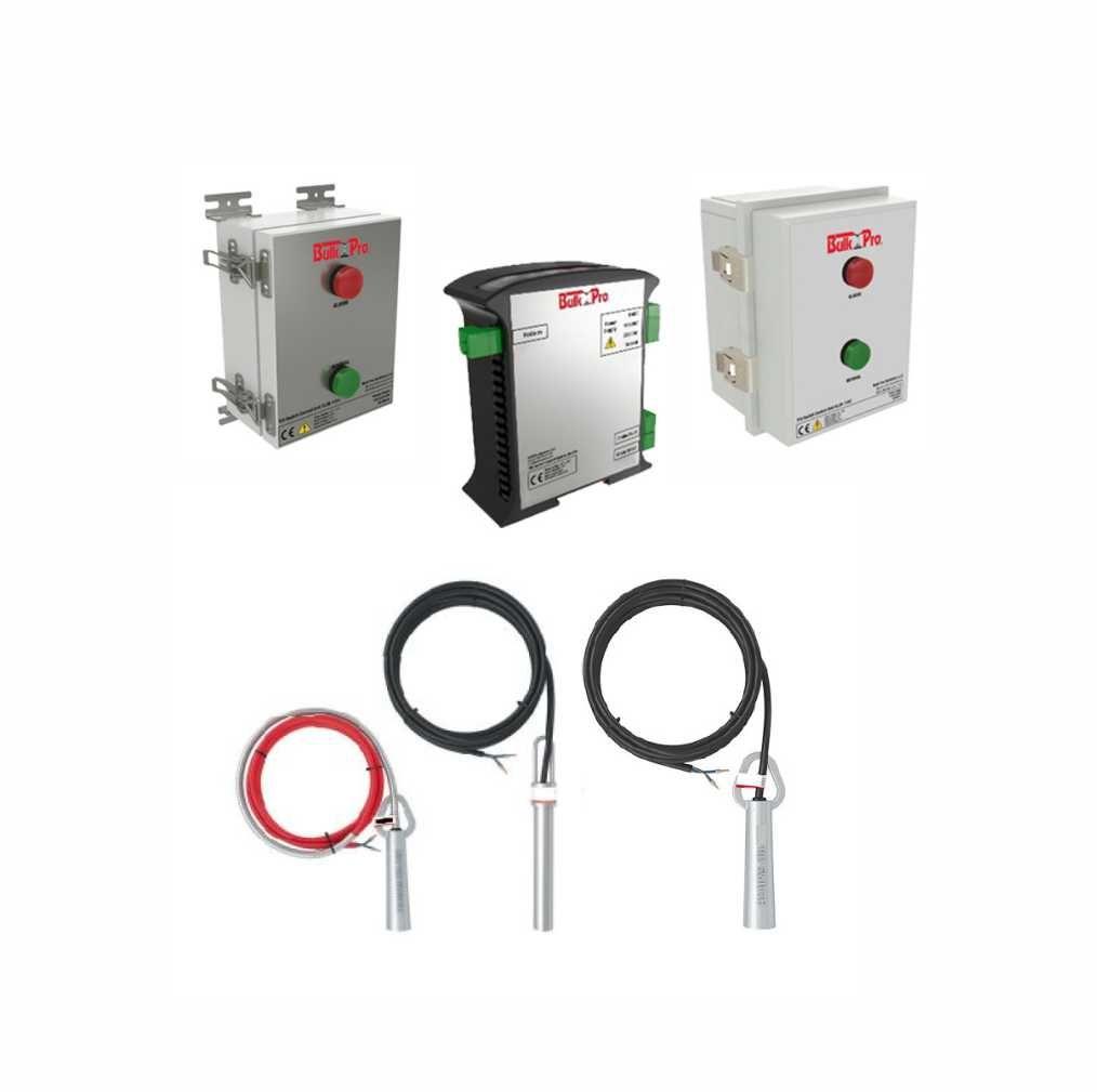 Controles y sondas del interruptor de inclinación