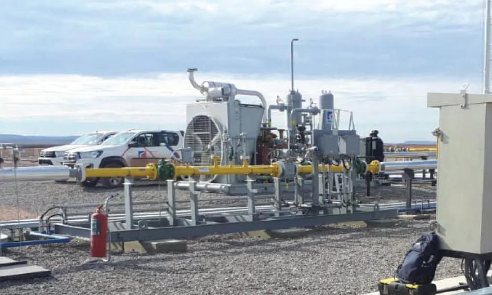 Puente de medición fiscal de gas natural Yacimiento Aguada Federal