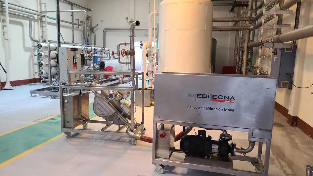 Medición de Caudal en planta